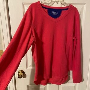 Be Inspired Pink and Blue V-Neck Top